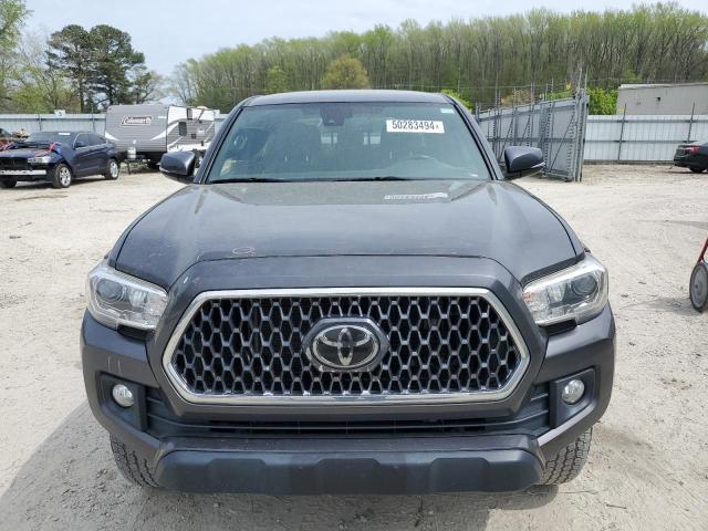 3TMDZ5BN6KM057185 - 2019 TOYOTA TACOMA DOUBLE CAB GRAY photo 5