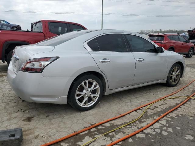 1N4AA5APXCC817026 - 2012 NISSAN MAXIMA S SILVER photo 3