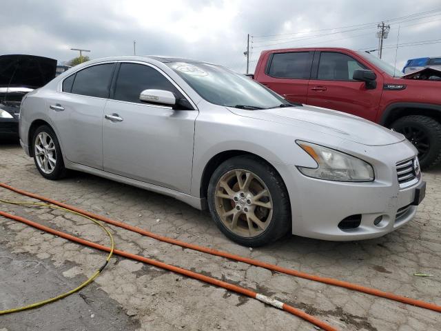 1N4AA5APXCC817026 - 2012 NISSAN MAXIMA S SILVER photo 4