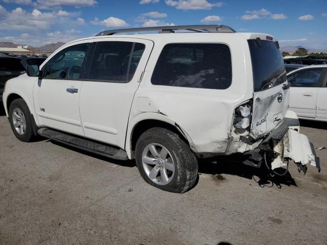 5N1AA08CX8N608909 - 2008 NISSAN ARMADA SE WHITE photo 2