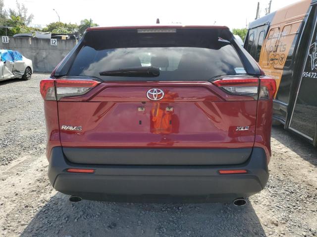 JTMW1RFV4LJ019678 - 2020 TOYOTA RAV4 XLE RED photo 6