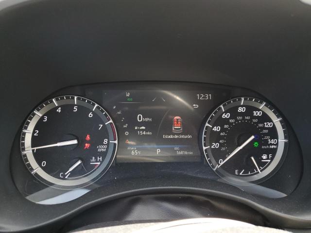 5TDGZRBH5LS020810 - 2020 TOYOTA HIGHLANDER XLE BLUE photo 9