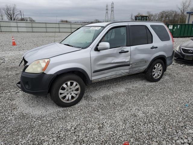 SHSRD78895U317517 - 2005 HONDA CR-V EX SILVER photo 1