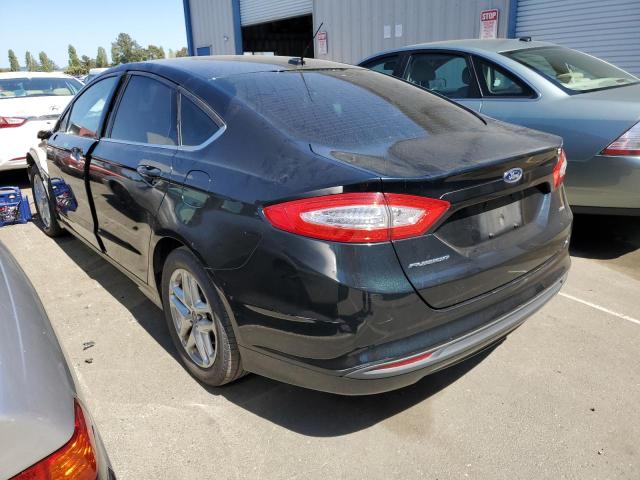 3FA6P0H72ER393553 - 2014 FORD FUSION SE BLACK photo 2