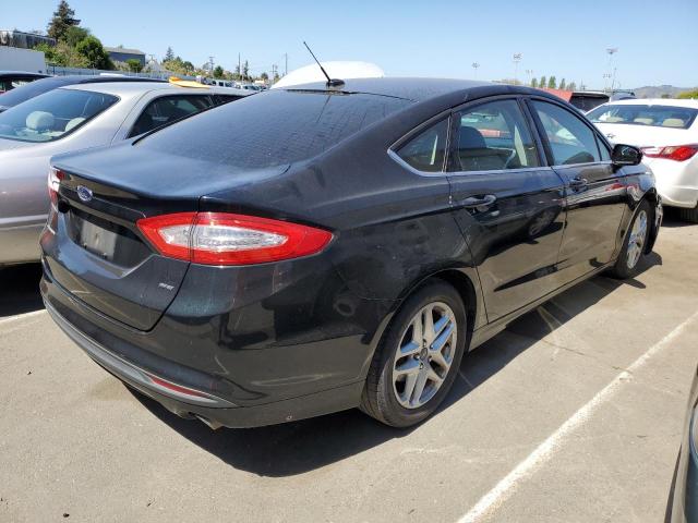 3FA6P0H72ER393553 - 2014 FORD FUSION SE BLACK photo 3