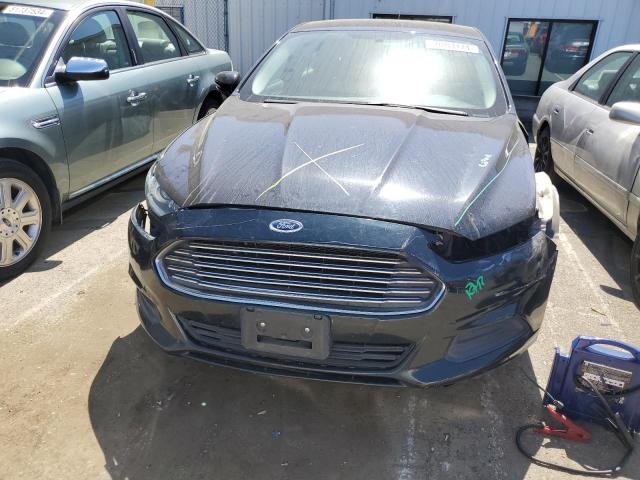 3FA6P0H72ER393553 - 2014 FORD FUSION SE BLACK photo 5