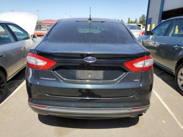 3FA6P0H72ER393553 - 2014 FORD FUSION SE BLACK photo 6