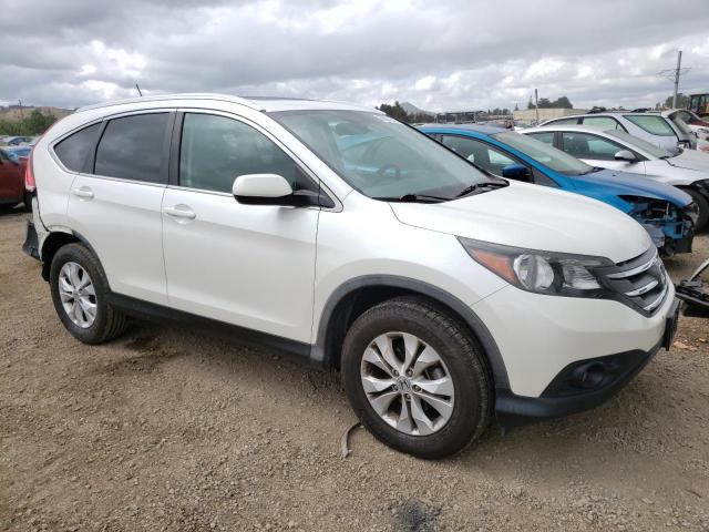 5J6RM3H72CL019192 - 2012 HONDA CR-V EXL WHITE photo 4