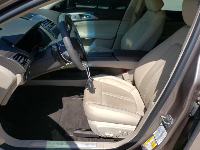 3LN6L5E9XLR602412 - 2020 LINCOLN MKZ RESERVE თაფლისფერი ფოტო 7