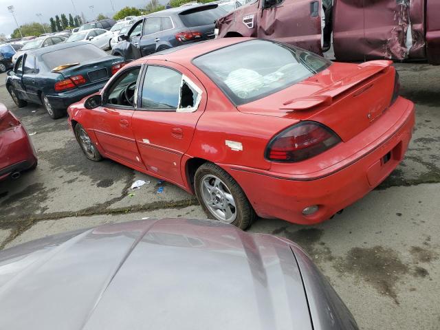 1G2NW52E24M616943 - 2004 PONTIAC GRAND AM GT RED photo 2