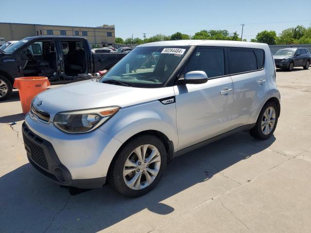 KNDJP3A51F7794597 - 2015 KIA SOUL + SILVER photo 1