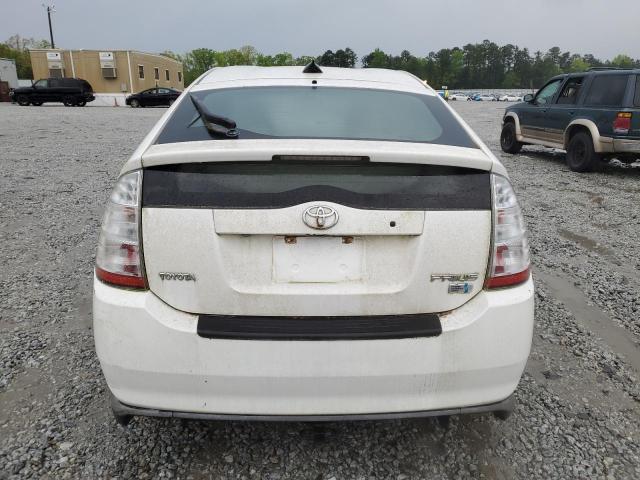 JTDKB20U983321675 - 2008 TOYOTA PRIUS WHITE photo 6