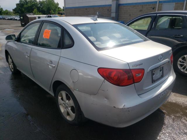 KMHDU46D59U754844 - 2009 HYUNDAI ELANTRA GLS SILVER photo 3