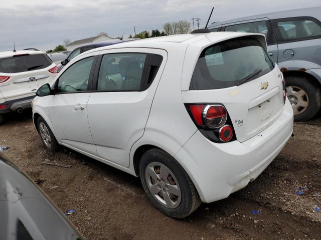 1G1JA6SH9F4121806 - 2015 CHEVROLET SONIC LS WHITE photo 2
