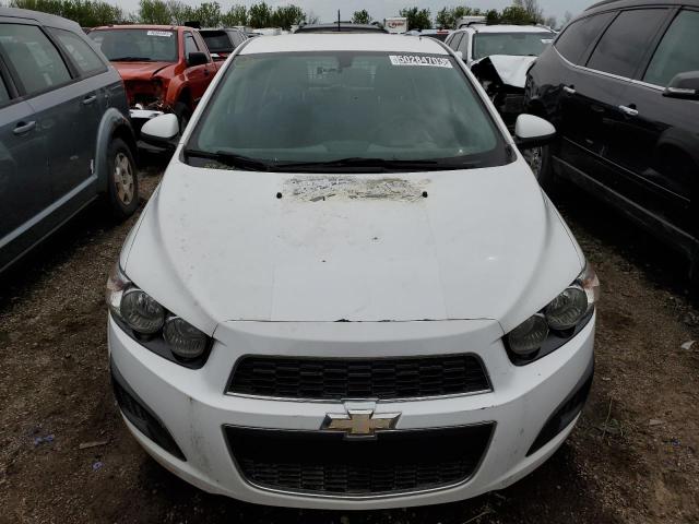 1G1JA6SH9F4121806 - 2015 CHEVROLET SONIC LS WHITE photo 5