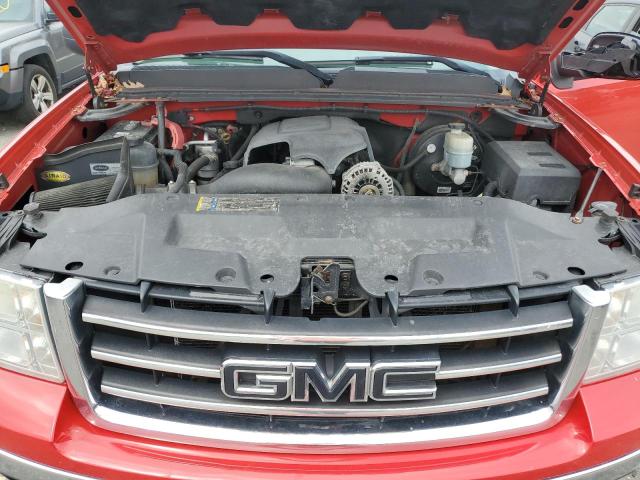 1GTEK19J68Z104825 - 2008 GMC SIERRA K1500 RED photo 11