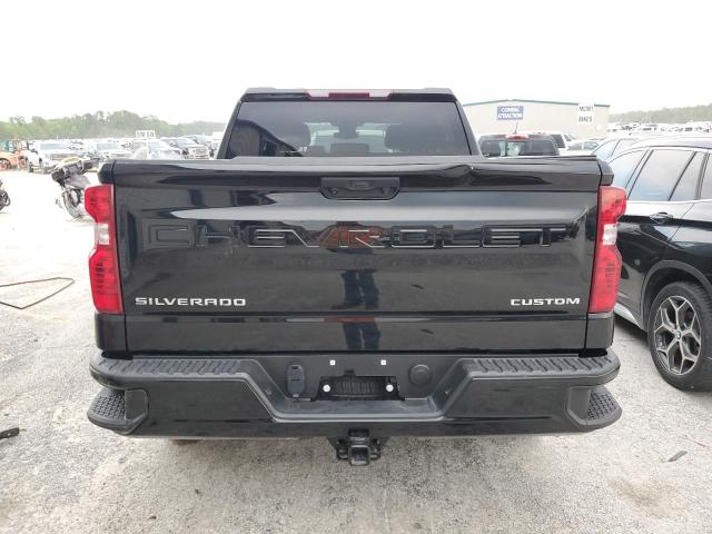 3GCPABEK4PG120407 - 2023 CHEVROLET SILVERADO C1500 CUSTOM BLACK photo 6