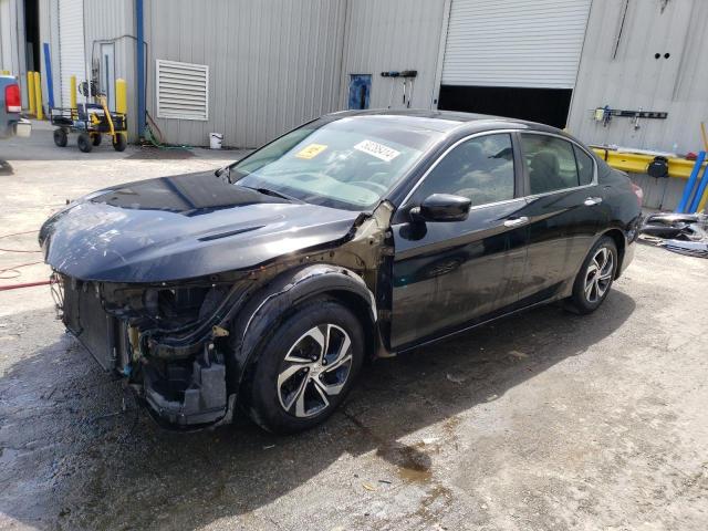 1HGCR2F36HA036234 - 2017 HONDA ACCORD LX BLACK photo 1