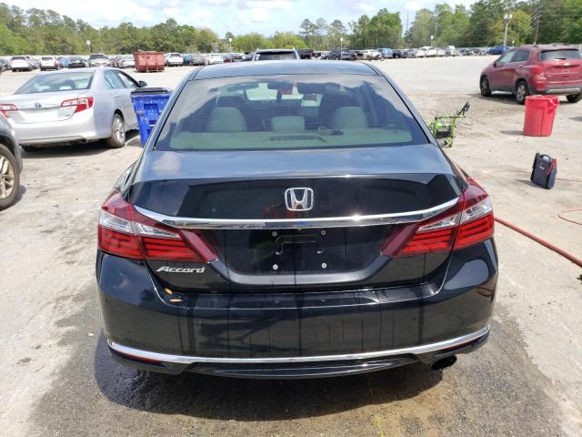 1HGCR2F36HA036234 - 2017 HONDA ACCORD LX BLACK photo 6