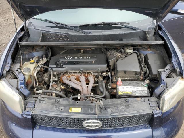 JTLKE50E481059517 - 2008 TOYOTA SCION XB BLUE photo 12