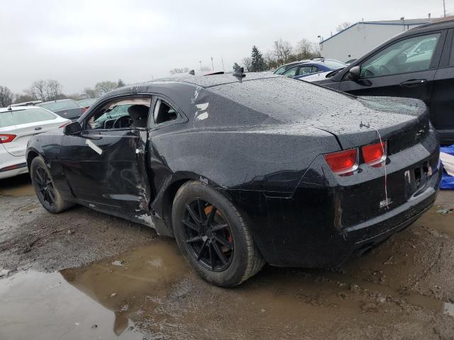 2G1FA1ED0B9137241 - 2011 CHEVROLET CAMARO LS BLACK photo 2