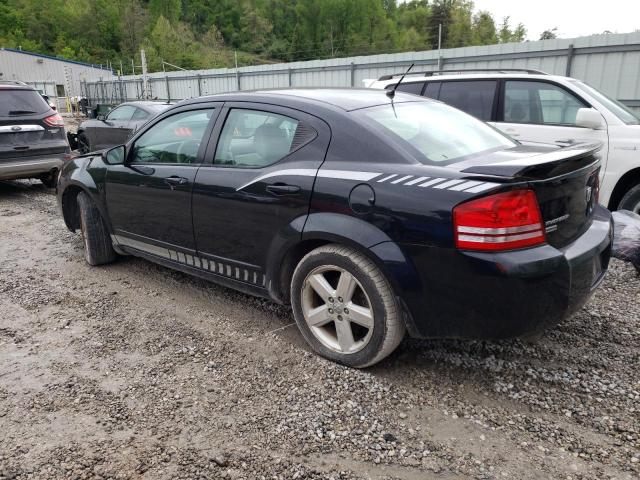 1B3LD76M58N673001 - 2008 DODGE AVENGER R/T BLACK photo 2