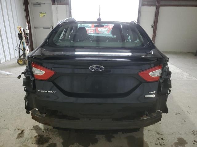 3FA6P0H90ER189903 - 2014 FORD FUSION SE BLACK photo 6