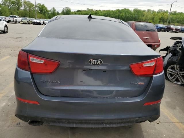 5XXGN4A71FG423664 - 2015 KIA OPTIMA EX BLUE photo 6