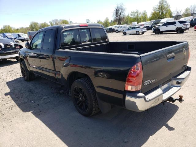 5TETX22N07Z464316 - 2007 TOYOTA TACOMA ACCESS CAB BLACK photo 2