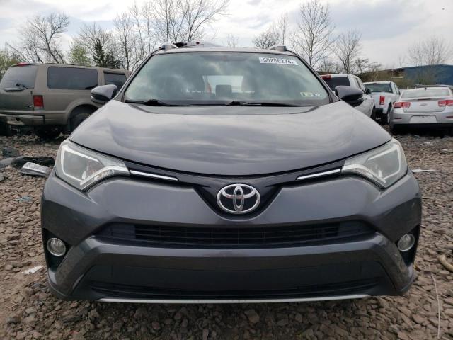 JTMRFREV6GD188234 - 2016 TOYOTA RAV4 XLE GRAY photo 5