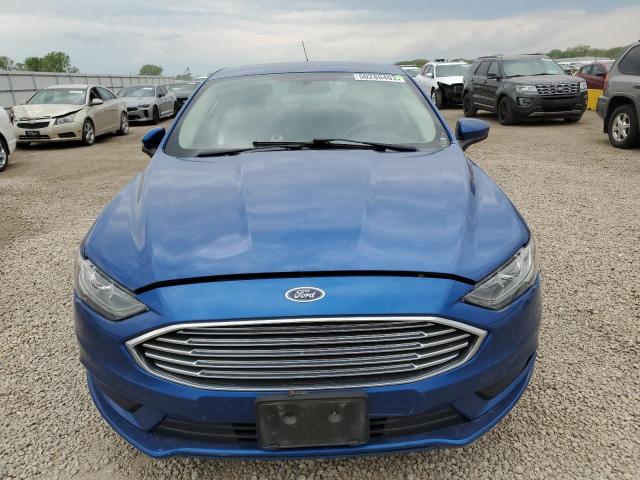 3FA6P0LU3HR381154 - 2017 FORD FUSION SE HYBRID BLUE photo 5