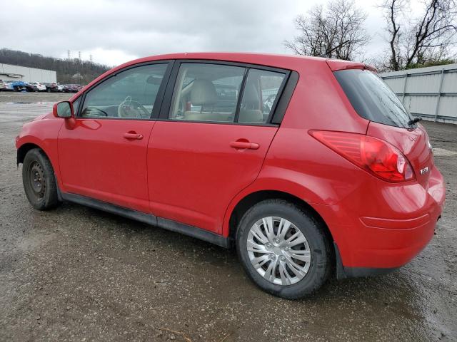 3N1BC13E67L421184 - 2007 NISSAN VERSA S RED photo 2