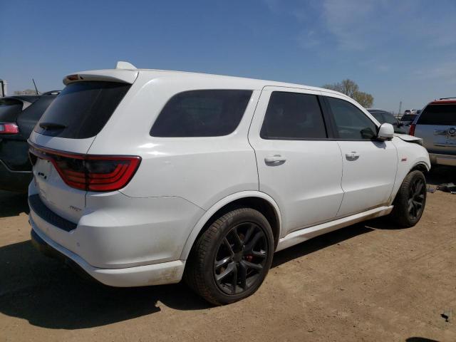 1C4SDJGJ1LC116487 - 2020 DODGE DURANGO SRT WHITE photo 3