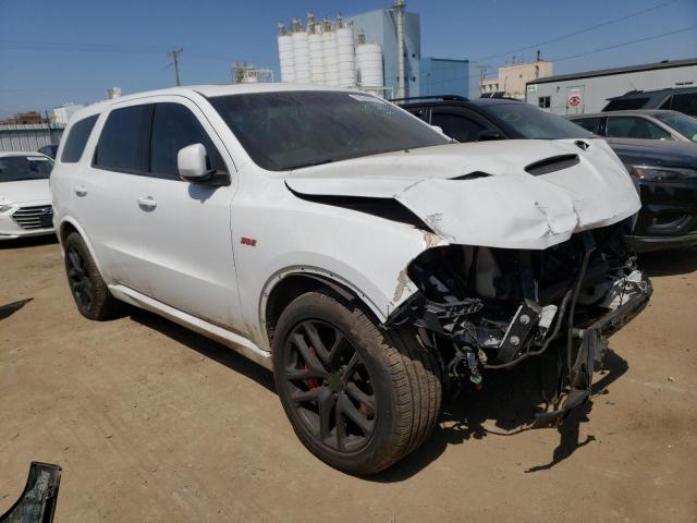 1C4SDJGJ1LC116487 - 2020 DODGE DURANGO SRT WHITE photo 4