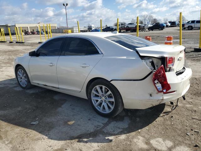 1G11G5SX3EF193717 - 2014 CHEVROLET MALIBU 3LT WHITE photo 2