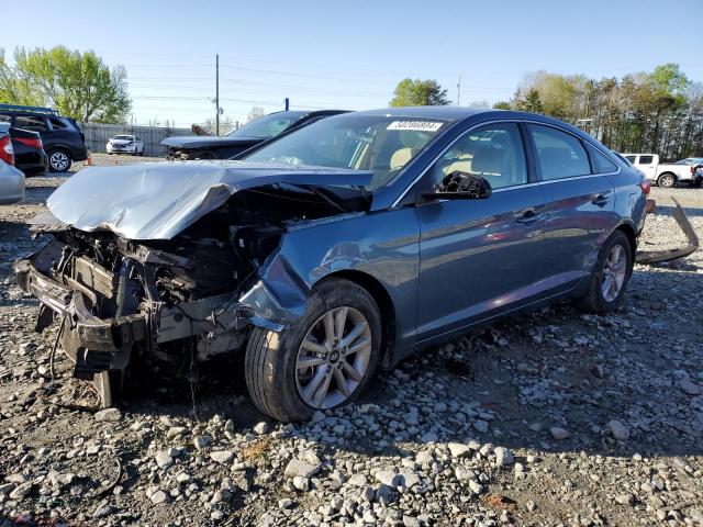 5NPE24AF2FH084764 - 2015 HYUNDAI SONATA SE BLUE photo 1