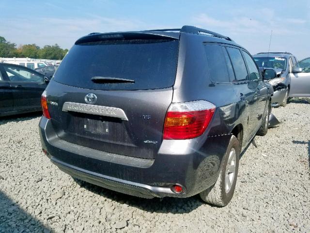 JTEES41A382099259 - 2008 TOYOTA HIGHLANDER  photo 4