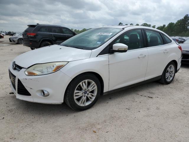 1FAHP3H26CL101459 - 2012 FORD FOCUS SEL WHITE photo 1