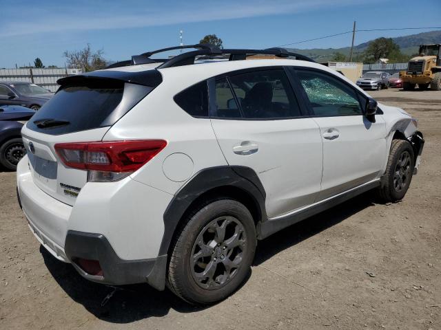 JF2GTHSC4NH280270 - 2022 SUBARU CROSSTREK SPORT WHITE photo 3