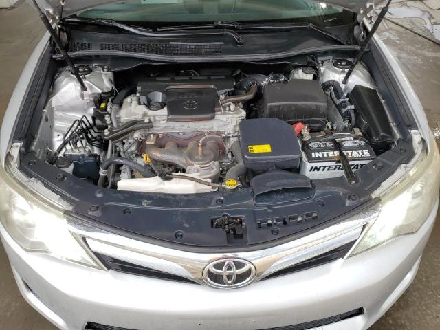 4T1BF1FKXCU044277 - 2012 TOYOTA CAMRY BASE SILVER photo 11
