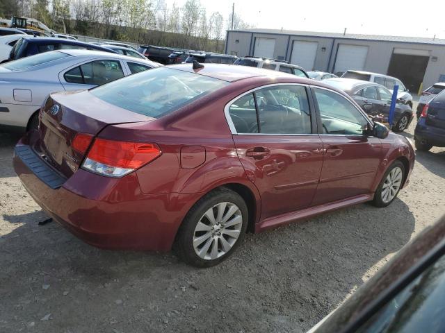 4S3BMBL66C3031250 - 2012 SUBARU LEGACY 2.5I LIMITED RED photo 3