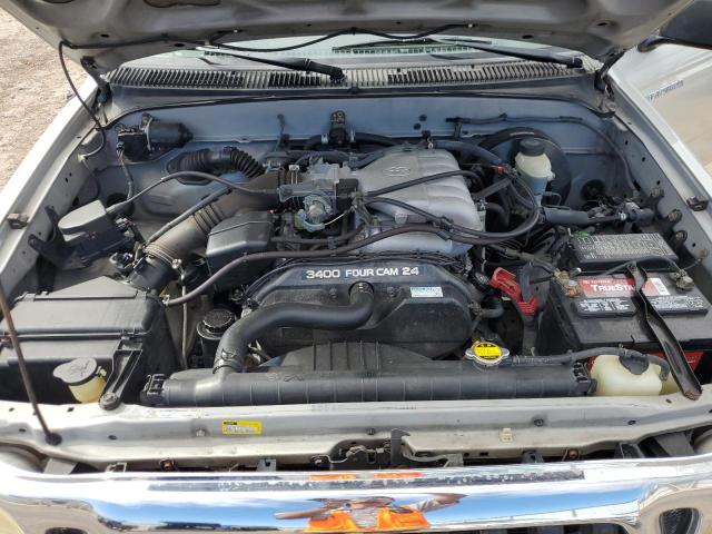 5TESN92N92Z140879 - 2002 TOYOTA TACOMA XTRACAB PRERUNNER Gümüş fotoğraf 11
