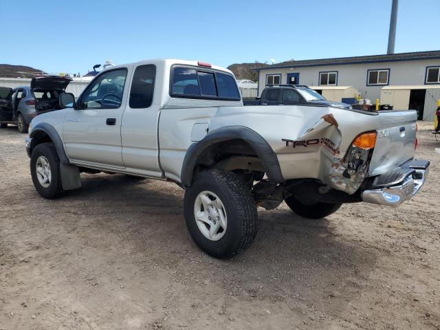 5TESN92N92Z140879 - 2002 TOYOTA TACOMA XTRACAB PRERUNNER Gümüş fotoğraf 2