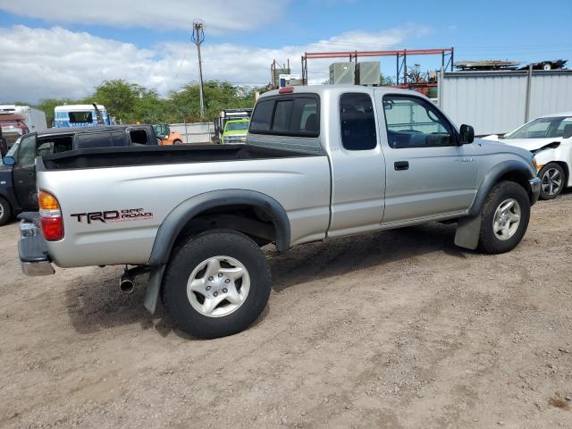 5TESN92N92Z140879 - 2002 TOYOTA TACOMA XTRACAB PRERUNNER Gümüş fotoğraf 3
