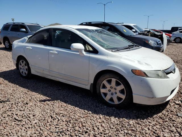 1HGFA16527L062851 - 2007 HONDA CIVIC LX WHITE photo 4