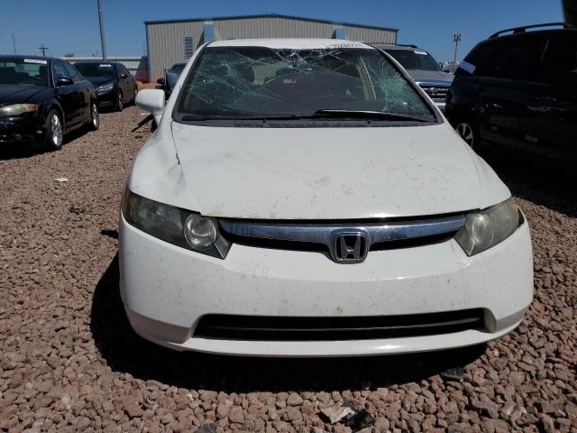 1HGFA16527L062851 - 2007 HONDA CIVIC LX WHITE photo 5