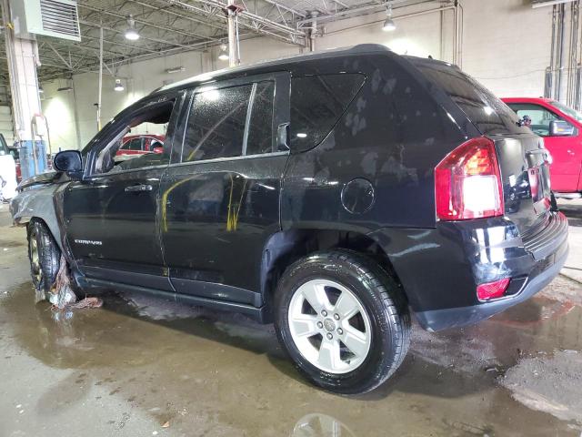 1C4NJCBA9FD262403 - 2015 JEEP COMPASS SPORT BLACK photo 2