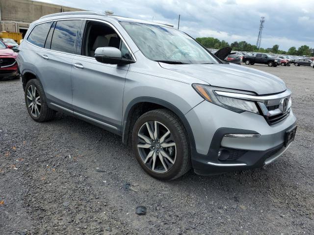 5FNYF6H61KB030187 - 2019 HONDA PILOT TOURING SILVER photo 4