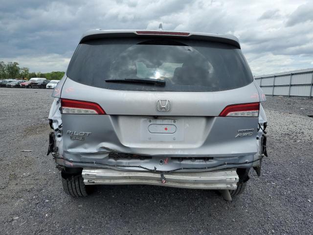 5FNYF6H61KB030187 - 2019 HONDA PILOT TOURING SILVER photo 6