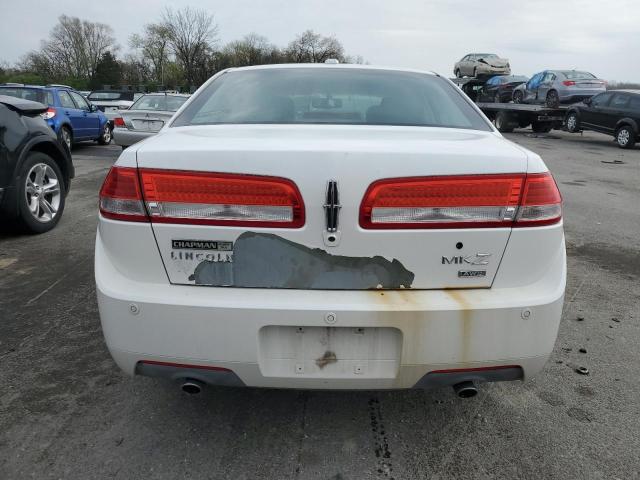 3LNHL2JC9BR767097 - 2011 LINCOLN MKZ WHITE photo 6